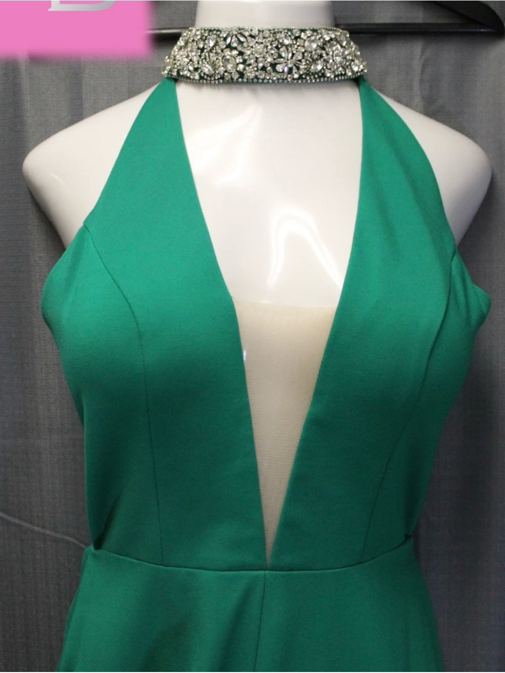 Sherri Hill NWT 50642 Emerald Green Formal Prom Dress Sz 12 Prom Gala - Picture 6 of 6